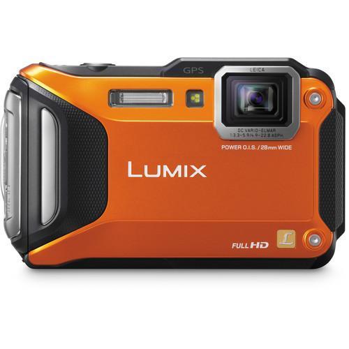 Compact Lumix Ft5 - Orange + Panasonic Leica Dc Vario Elmar Asphérical 4.9-22.8Mm F/3.3-5.9 F/3.3-5.9
