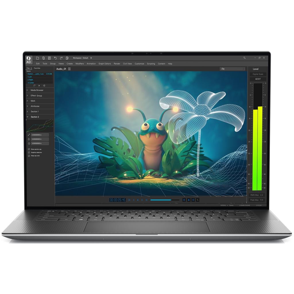 Dell Precision 5570 15" Core i9 2.5 Ghz - SSD 1 To - 32 Go Azerty - Français