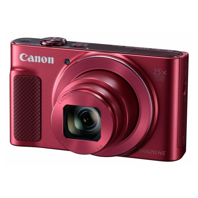 Compact Powershot Sx620 Hs - Rouge + Canon 25X Optical Zoom Lens 25-625Mm F/3.2-6.6 F/3.2-6.6