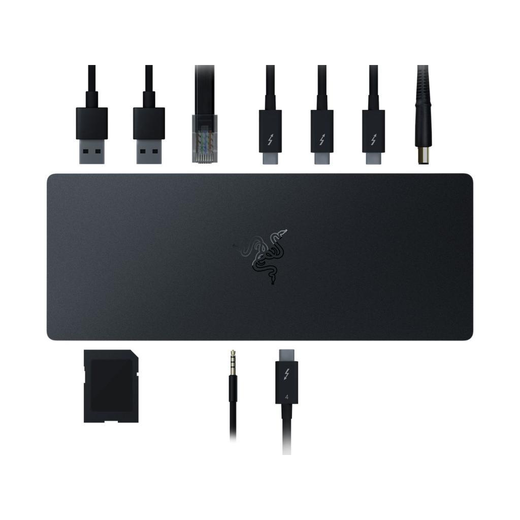 Razer Thunderbolt 4 Dock Chroma Docking Station Back Market