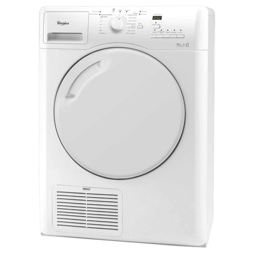 Whirlpool AZB8210 Condensation clothes dryer Front load Back Market