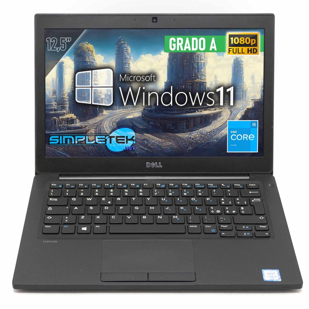 Dell Latitude 7280 12" Core I5 2.3 Ghz - Ssd 950 Go - 16 Go Qwerty - Italien