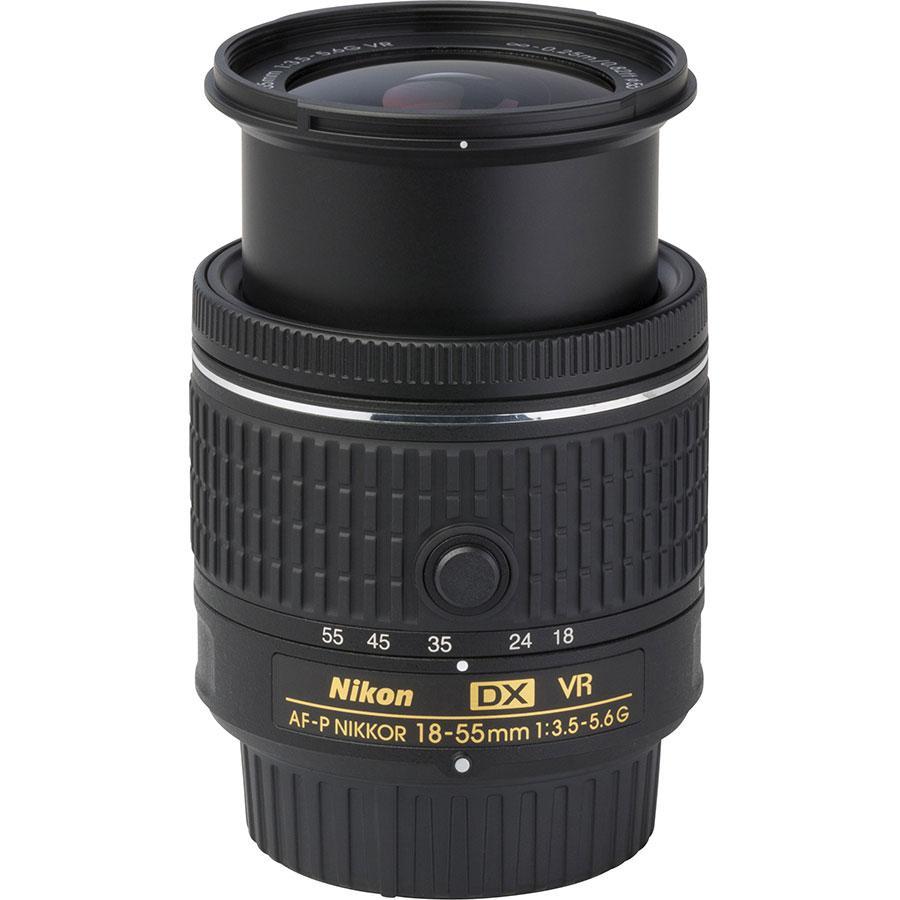 Objectif Nikon Nikkor AFP 1855mm F/3.55.6G VR DX Nikon AFP 1855 mm f/3.55.6G VR DX Back