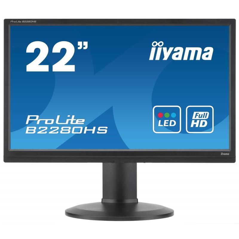 Monitor 22" LED FHD Iiyama ProLite B2280HS-B1