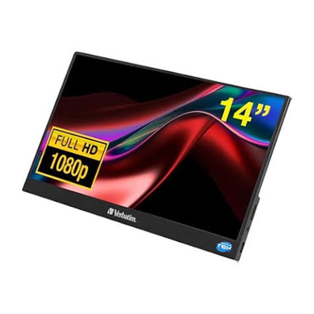 Écran 14" LCD 1920 × 1080 Verbatim 45951