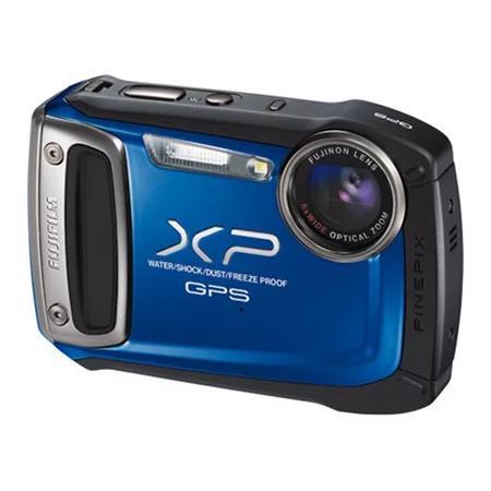 Compact Finepix Xp150 - Bleu/Noir + Fujifilm Fujinon Wide Optical Zoom 28-140 Mm F/3.9-4.9 F/3.9-4.9