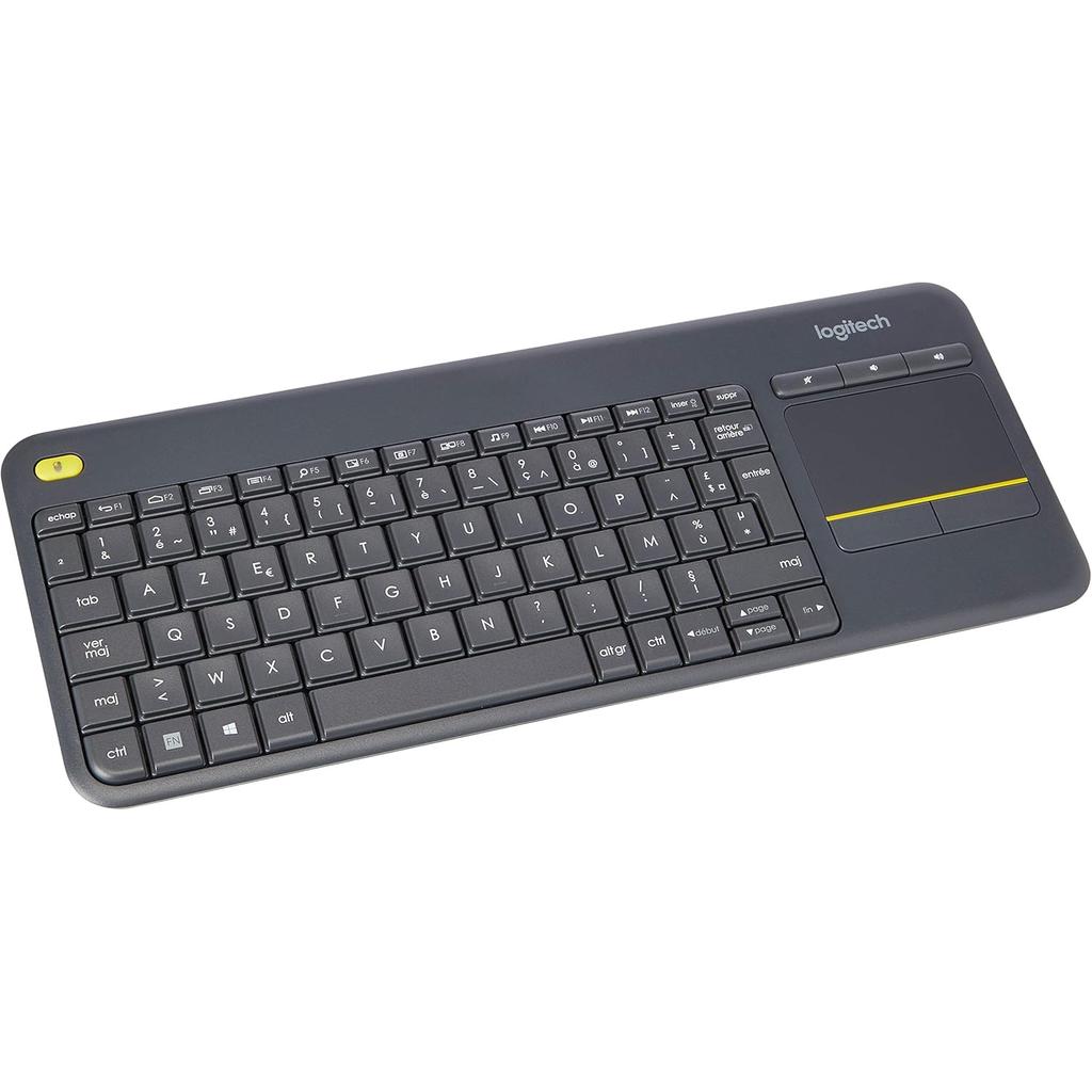 Clavier Logitech Azerty Belge Sans-Fil K400 Plus