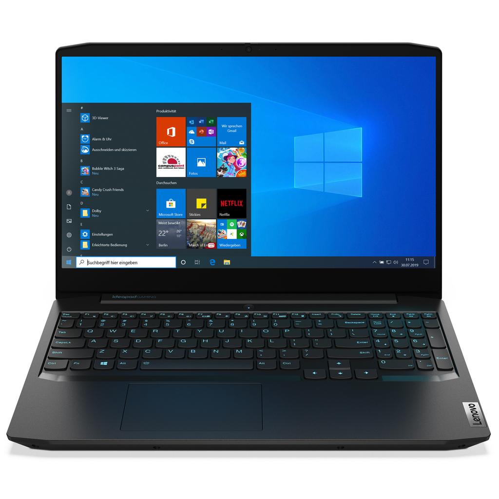Lenovo IdeaPad Gaming 3 15IMH05 15" - Core i5-10300H - 8GB - SSD 128 ...
