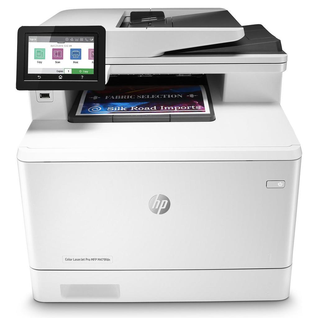 HP Imprimante Multifonction Color LaserJet Pro M479fdw Recto Verso Automatique Wi-Fi USB Laser Blanc