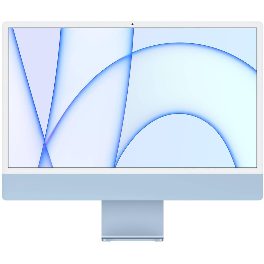 Apple iMac 24" A2438 M1 Chip 8C Cpu 8C Gpu 8Gb 512Gb SSD Silver 24" () M1 3,2 Ghzghz - SSD 512 Go - 8 Go