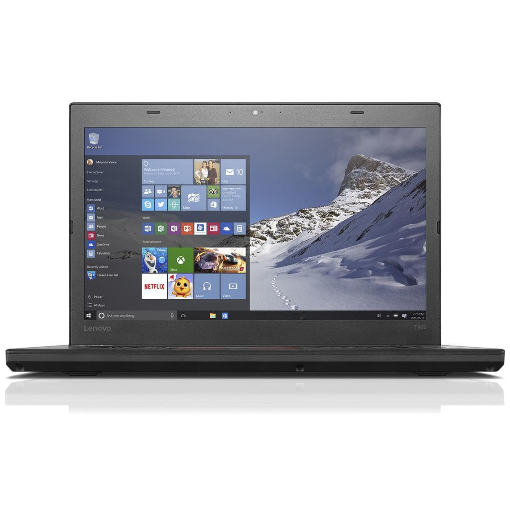 Lenovo ThinkPad T460S 14-tum (2016) - Core i7-6600U - 8GB - SSD 256 GB QWERTY - Engelsk