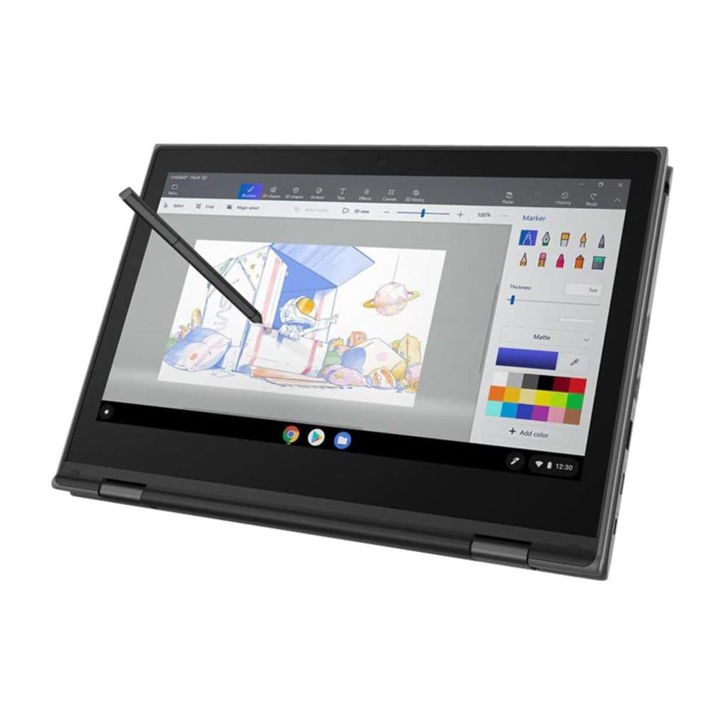 Lenovo 500e Chromebook 2nd Gen Celeron N4120 1.1 GHz 32 GB eMMC