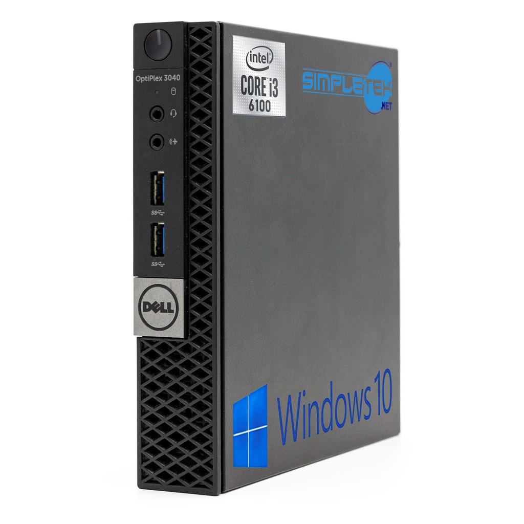 Dell Optiplex 3040 Micro Core I3 3.2 Ghz - Ssd 512 Go Ram 16 Go