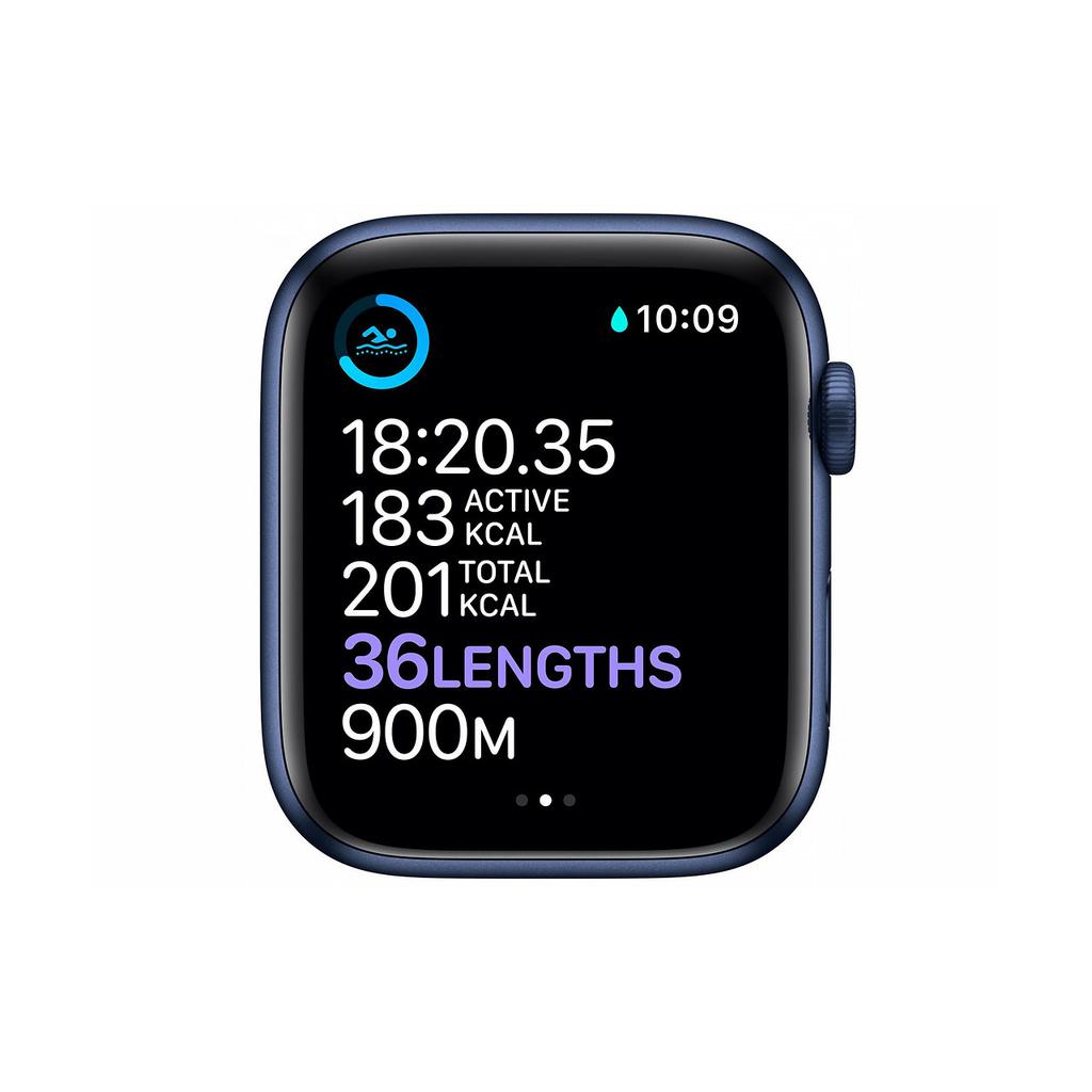 Apple Watch Series 6 (2020) - (correa no incluida) - GPS + Cellular 40 mm - Aluminio Azul