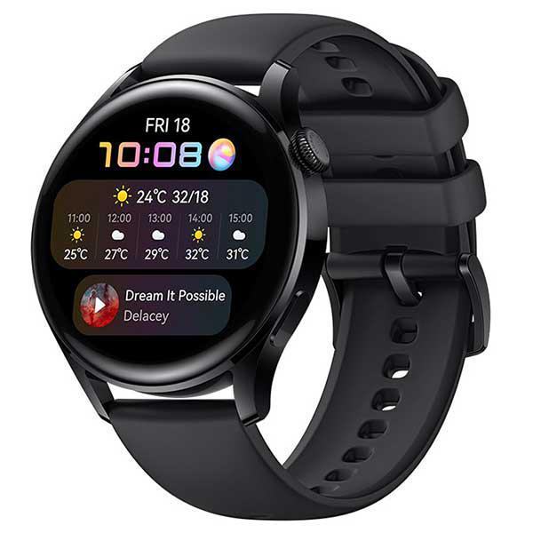 Smart Watch Cardio­frequenzimetro GPS Huawei Watch 3 LTE - Nero (Midnight black)