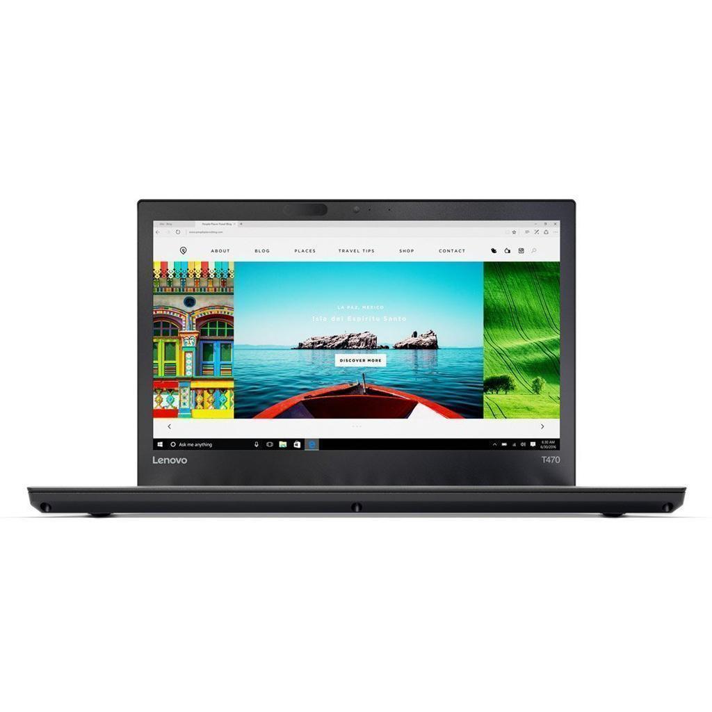 Lenovo ThinkPad T470 14" Core i5 2.6 GHz - SSD 256 GB - 24GB Tastiera Tedesco