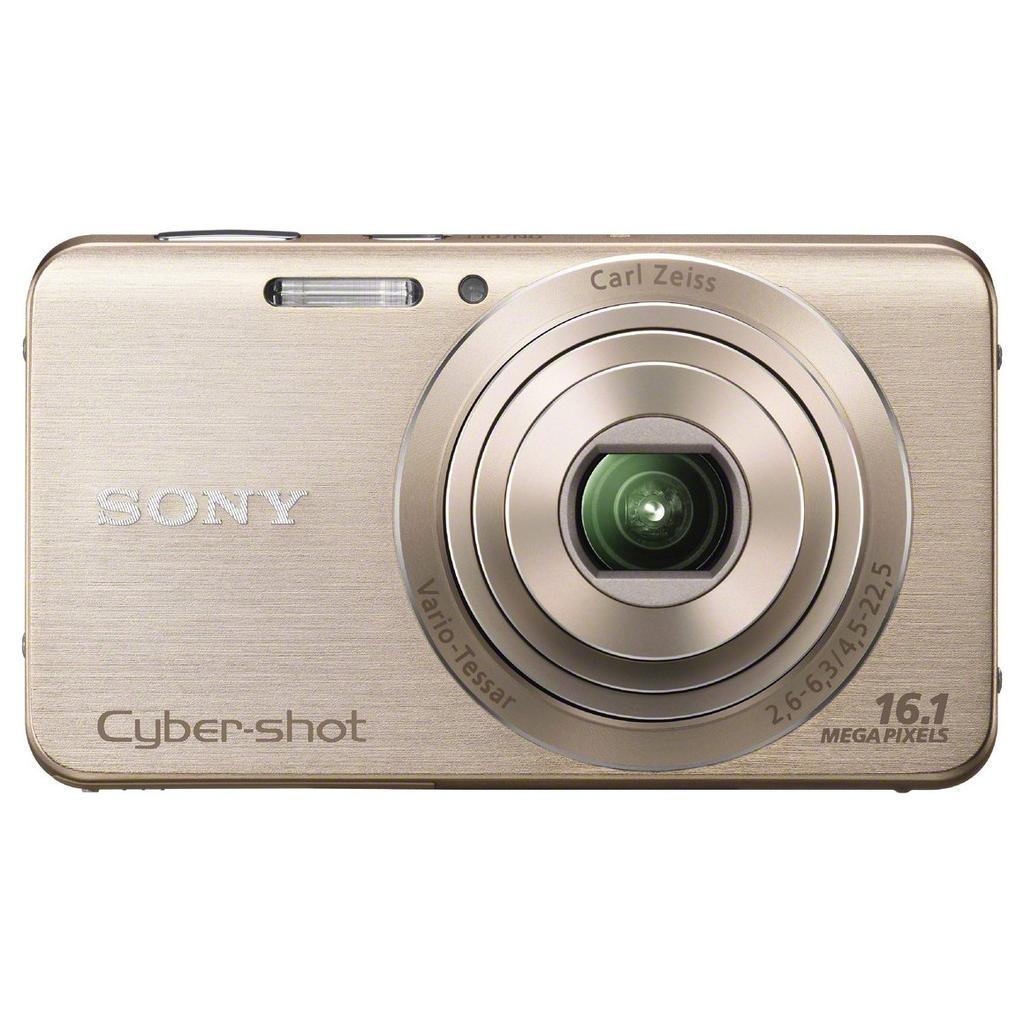 Compact CyberShot DSCW630 Gold + Sony Carl Zisse variotessar 4.5