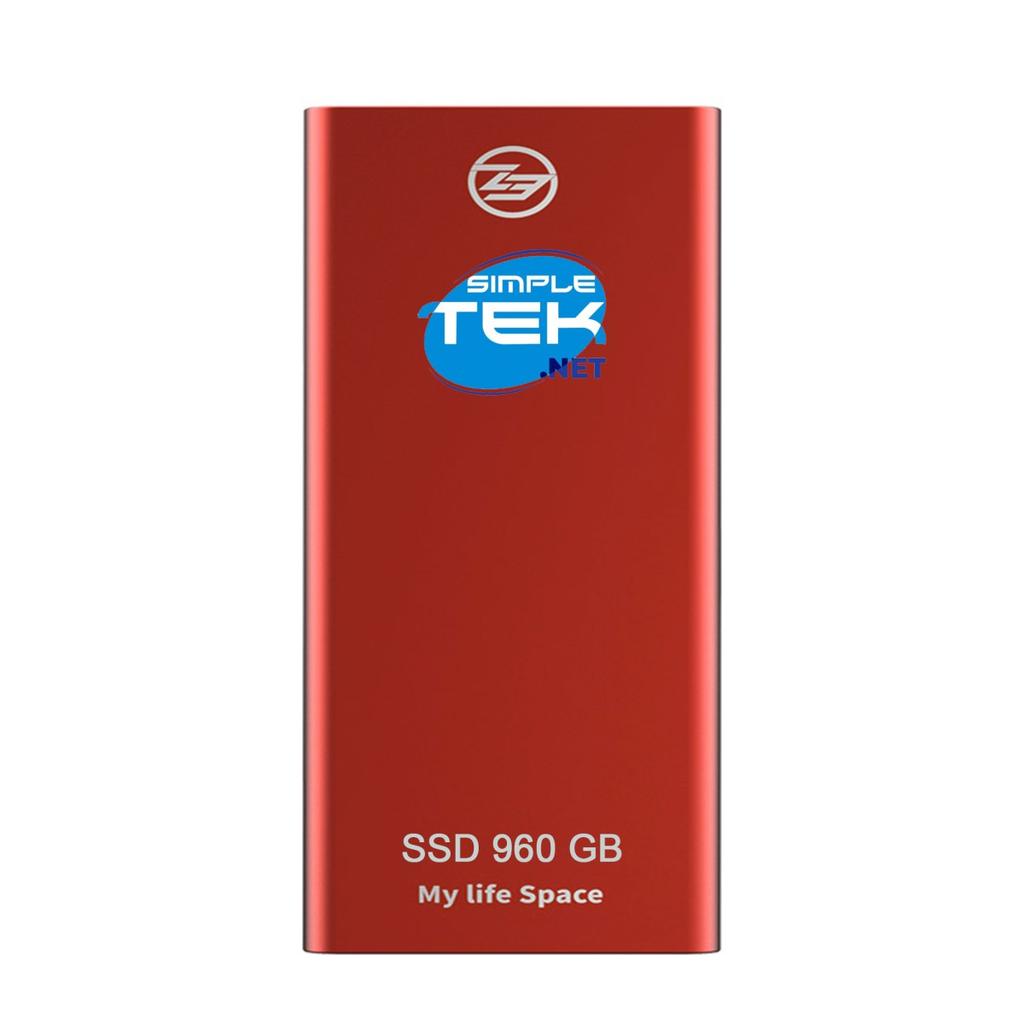 Disque Dur Externe Kingspec Z3 Mini SSD With Usb-C To Usb-A Cable - SSD 960Go Usb-C