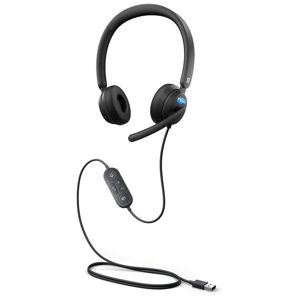 Casque Microsoft Modern Usb Headset 1989 - Noir