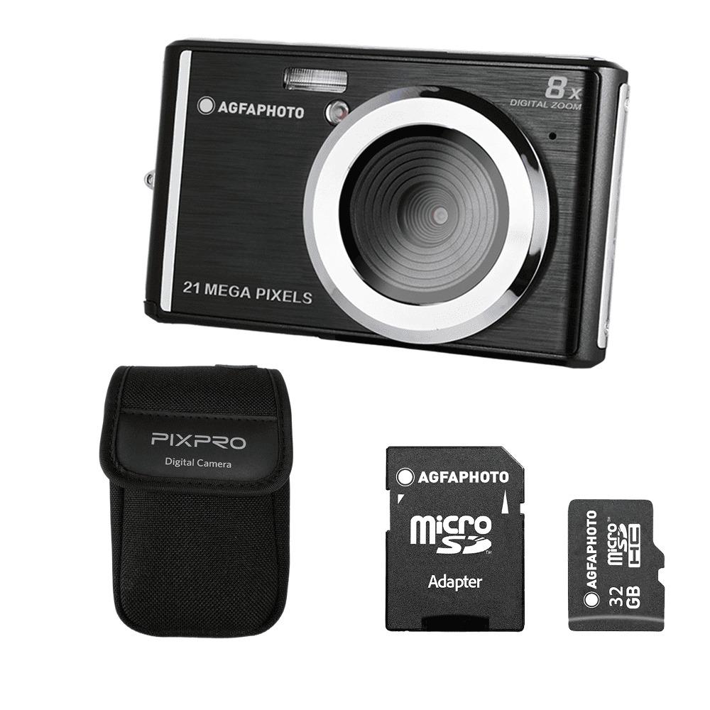 Compact - Agfaphoto Realishot Dc5200 - Noir + Objectif Agfaphoto Zoom Digital 8X