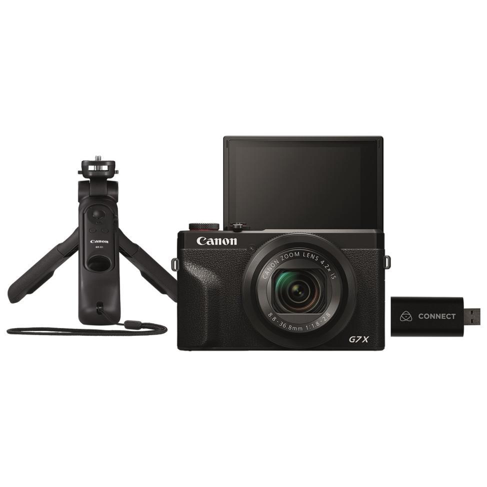 Compact PowerShot G7 X Mark III - Noir + Canon Zoom Lens 4.2X IS 8