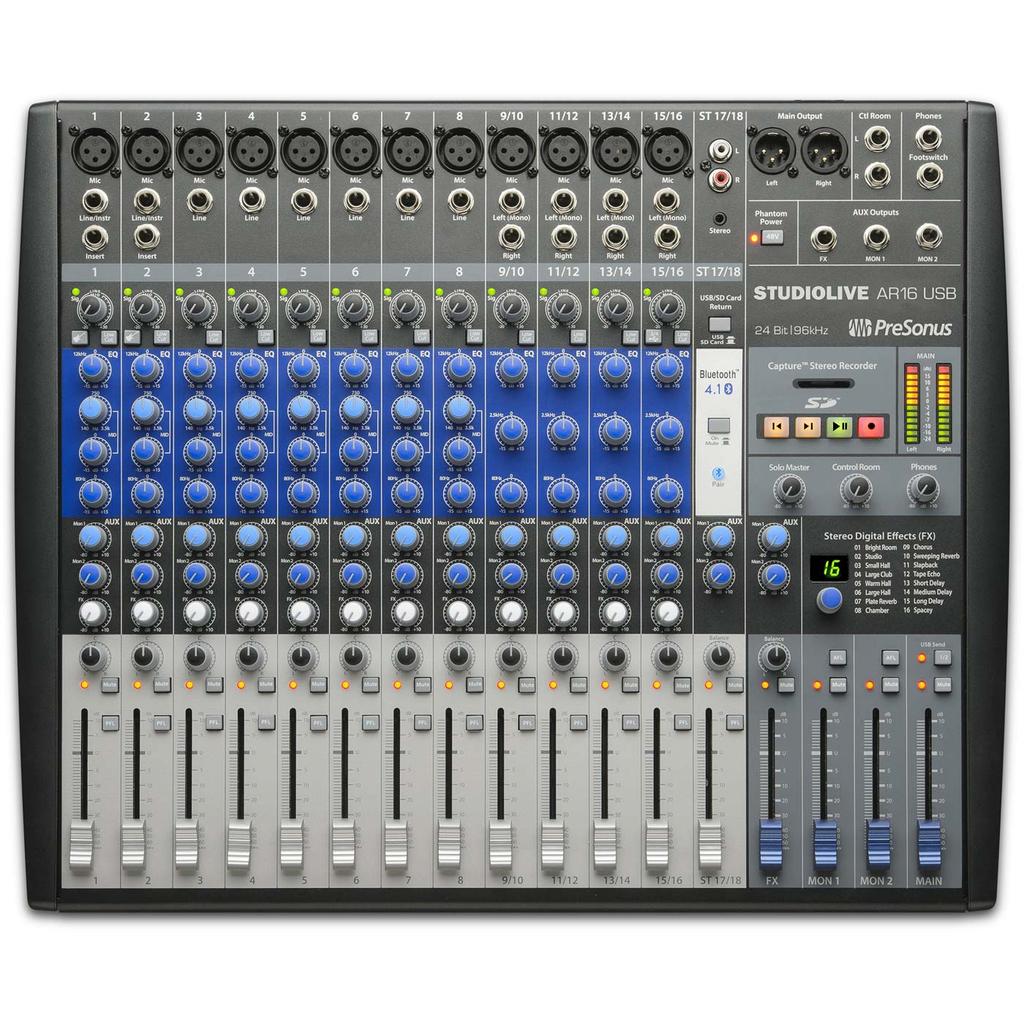 Accessoires Audio Presonus Studiolive Ar16 Usb