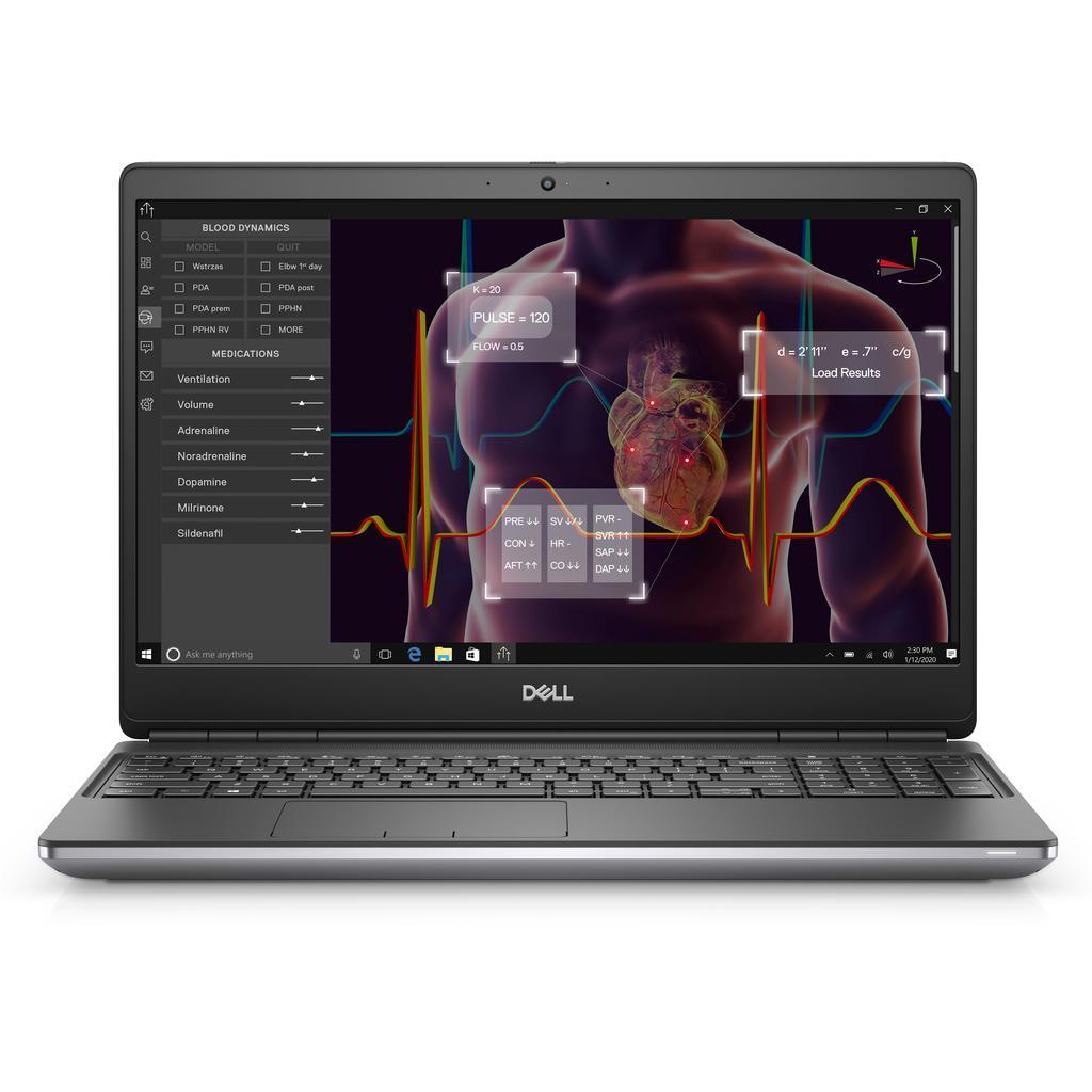 Dell Precision 7750 17" (2020) - Xeon W-10885M - 32GB - SSD 1000 GB QWERTY - Anglická