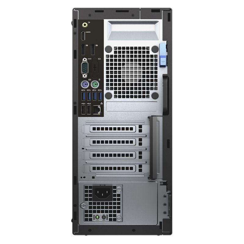 Dell OptiPlex 7050 MT Core i7 3 GHz - SSD 128 GB RAM 32GB | Back