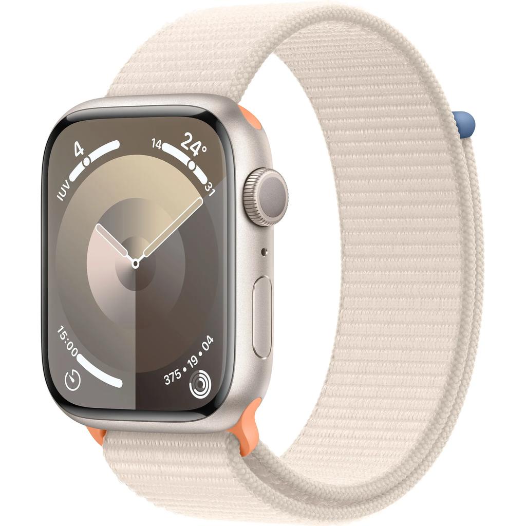 Apple Watch Series 8 (2022) GPS 41 mm - Aluminium Lumière stellaire - Boucle sport Lumière stellaire