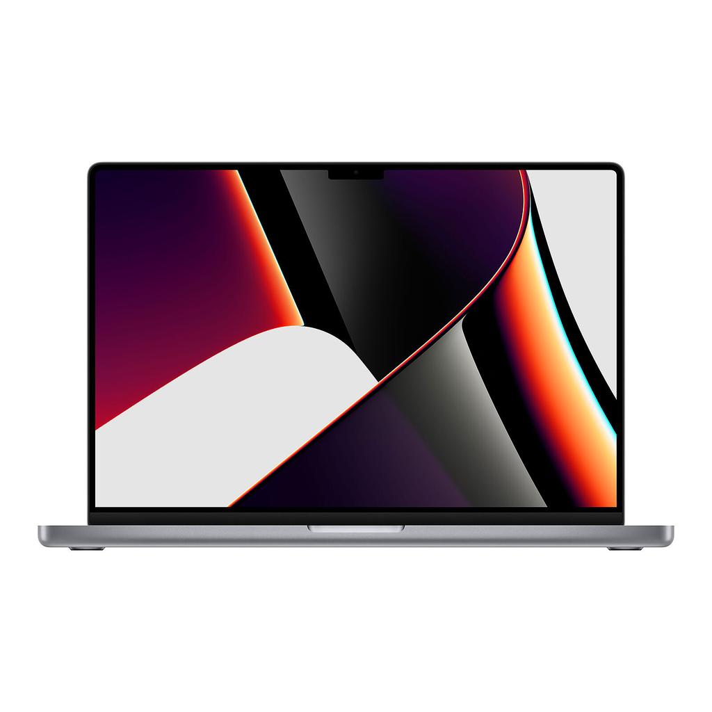 MacBook Pro Avec Des Traces D’Autocollants 16" (2021) - Apple M1 Max Avec Cpu 10 Cœurs Et Gpu 32 Cœurs - 64Go Ram - SSD 1To - Écran Standard - Qwer