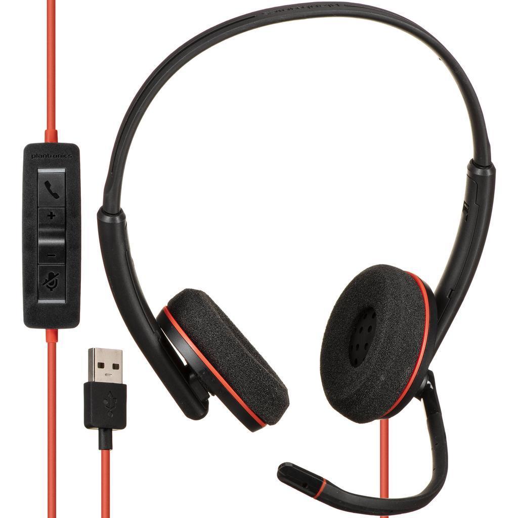 Plantronics Blackwire C3220 Noise cancelling Headphone with