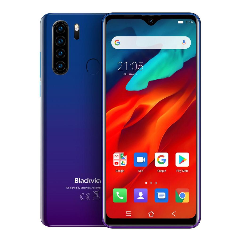 Blackview A80 Plus 64 Go - Bleu/Mauve - Débloqué