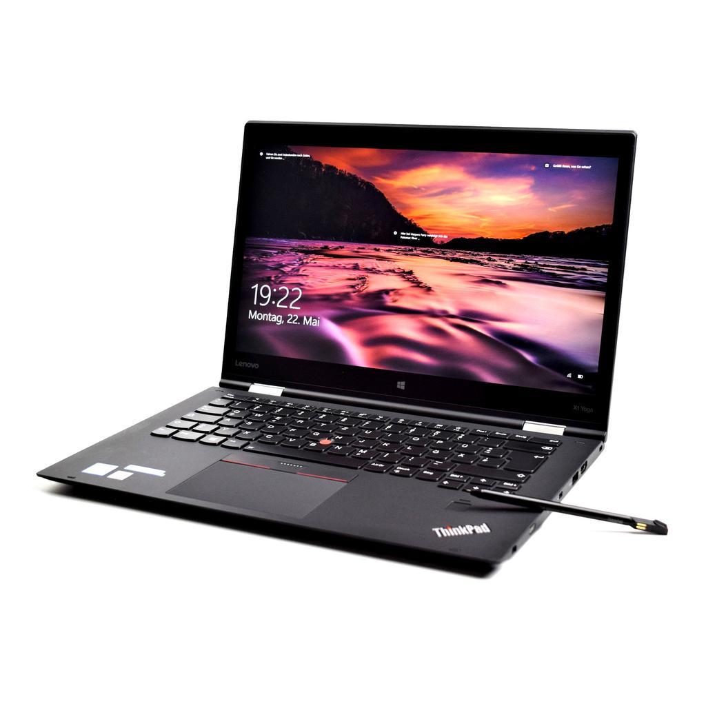 Lenovo ThinkPad X1 Yoga Gen 3 - PC Portable Hybride Tactile I5 8ᵉ Génération, 8 Go RAM, SSD 256 Go, Windows 11 Pro