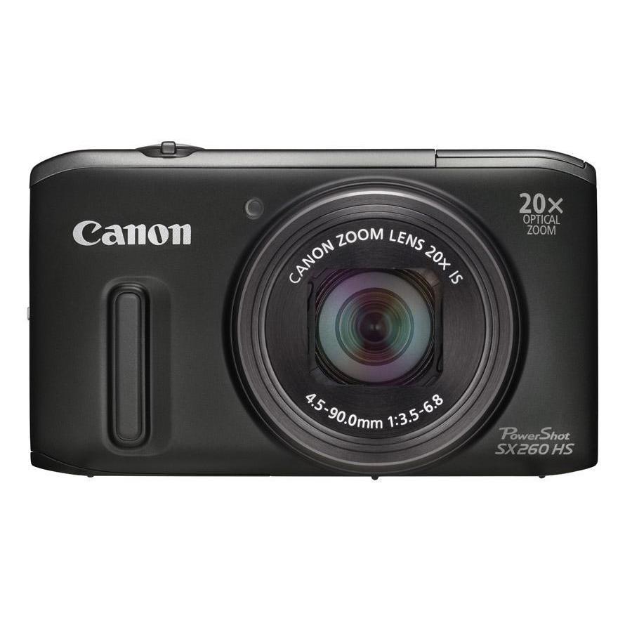 Compact PowerShot SX260 HS - Black + Canon Zoom Lens 20x IS f/3.5