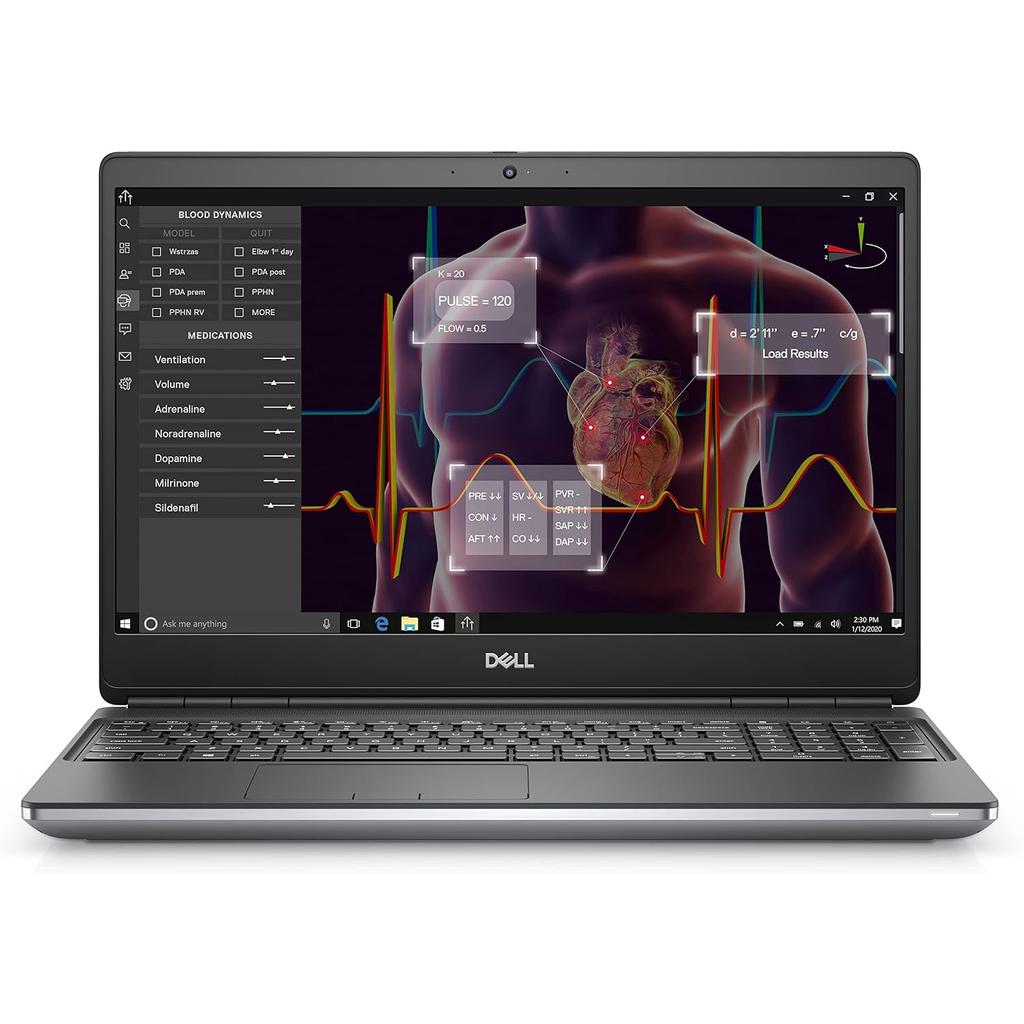 Dell Precision 7750 17" Core i7 2.7 Ghz - SSD 256 Go - 16 Go Qwertz - Allemand