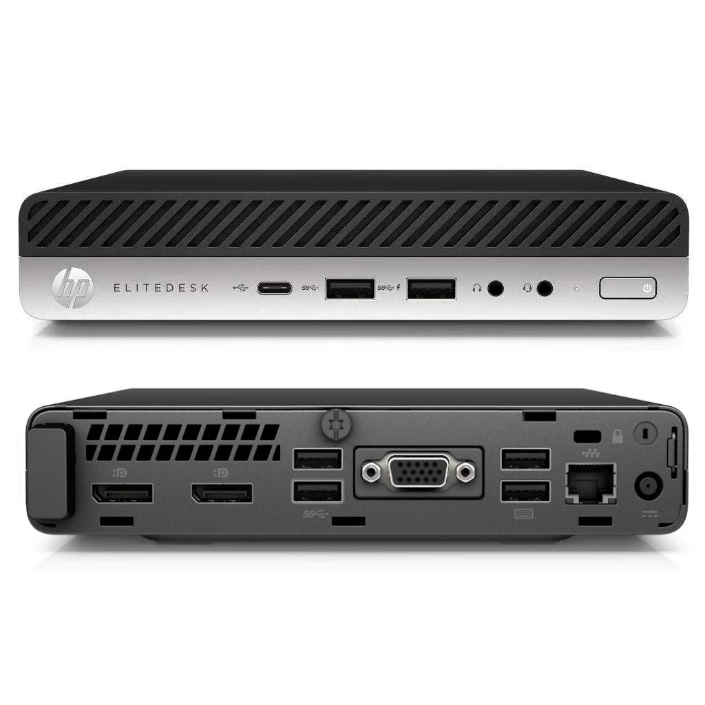 HP Elitedesk 800 G4 Dm Core i7 2.4 Ghz - SSD 512 Go Ram 16Go