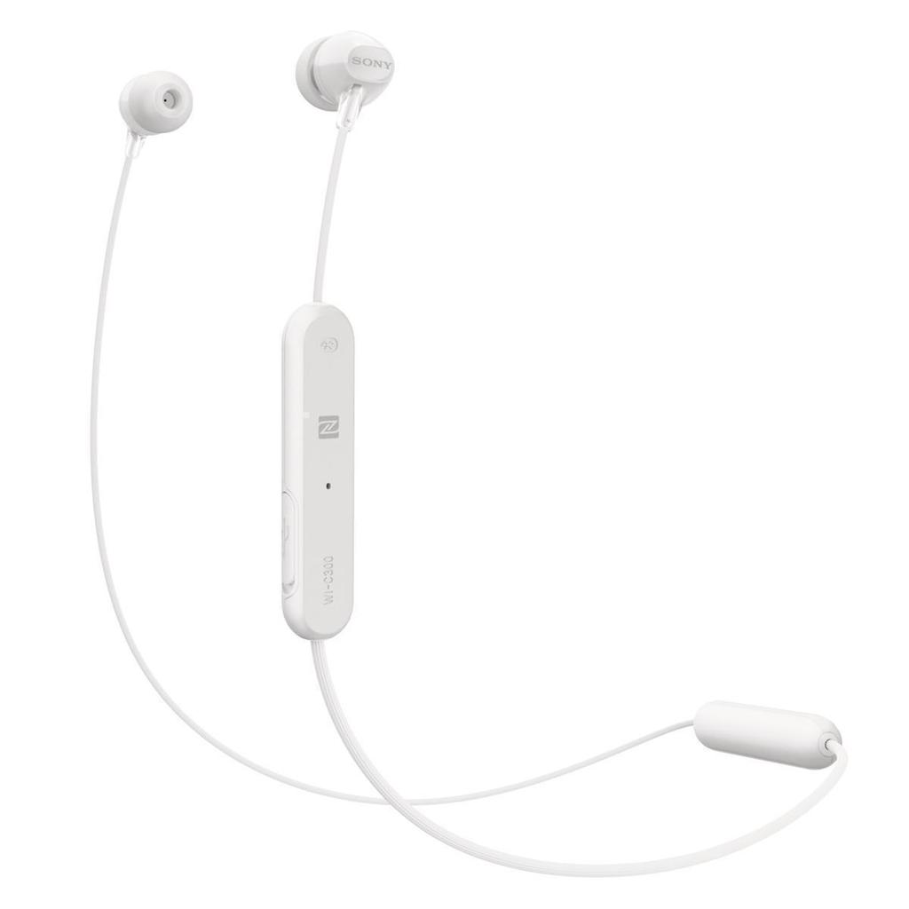 SONY Ecouteurs Bluetooth  WI-C300 Blanc 