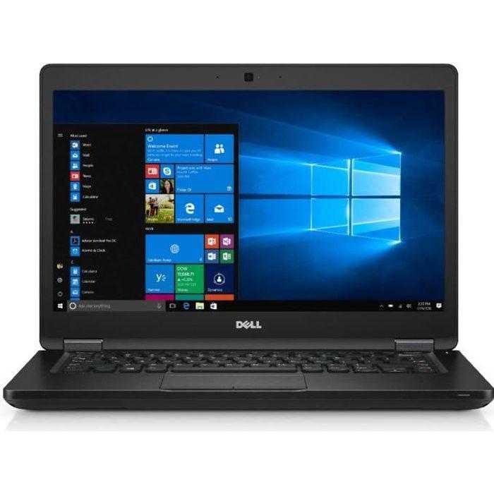 Dell Latitude 5480 14" Core I7 2.6 Ghz - Ssd 512 Go - 8 Go Qwerty - Anglais