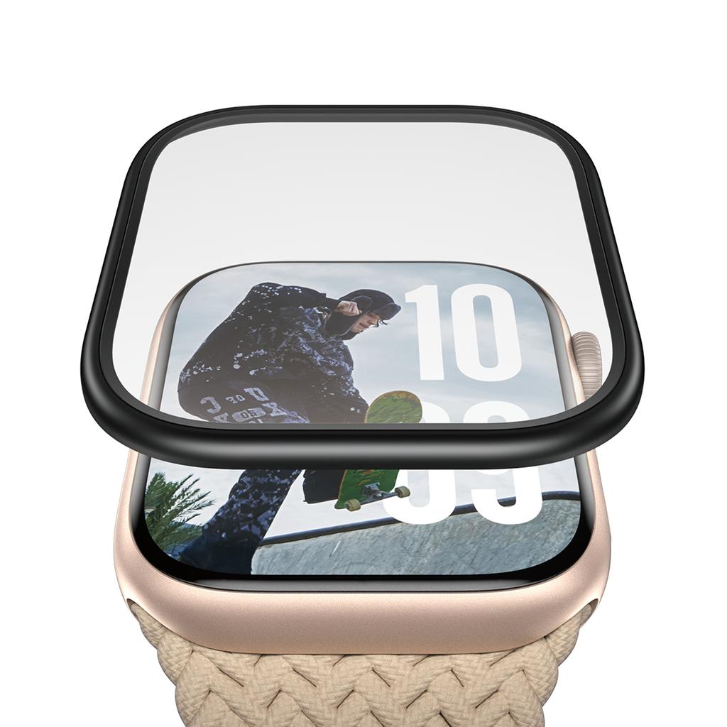 Écran de protection Apple Watch Series 9 - 45 mm - Plastique - Transparent Reconditionné -  reconditionné disponible sur Backmarket
