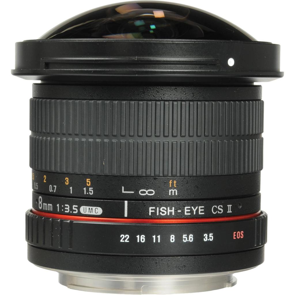 Objectif Samyang T3.8 Umc Fisheye Cs II Vdslr II Nikon 8Mm F/3.8