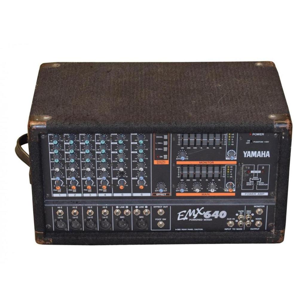 Yamaha EMX640 Powered Mixer Verstärker | Back Market