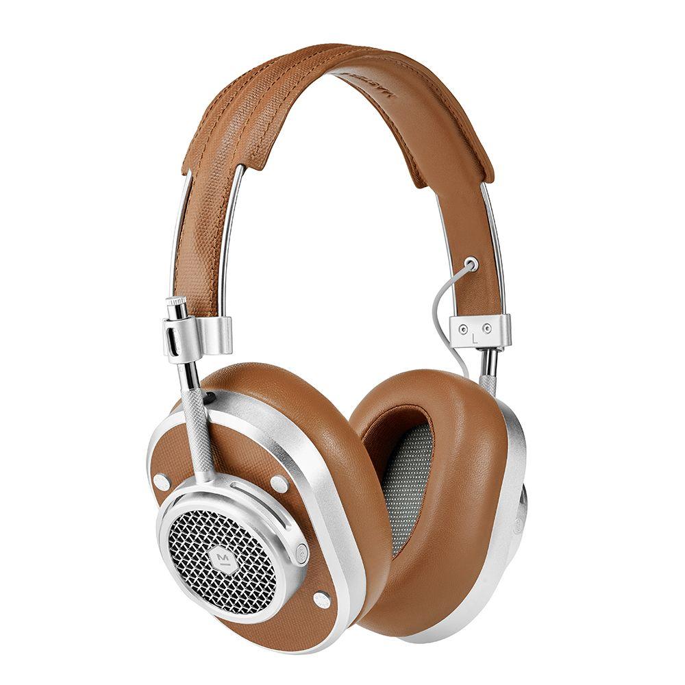Master & Dynamic Casque Filaire + Sans Fil avec Micro Master & Dynamic Mh40 - Marron/Argent