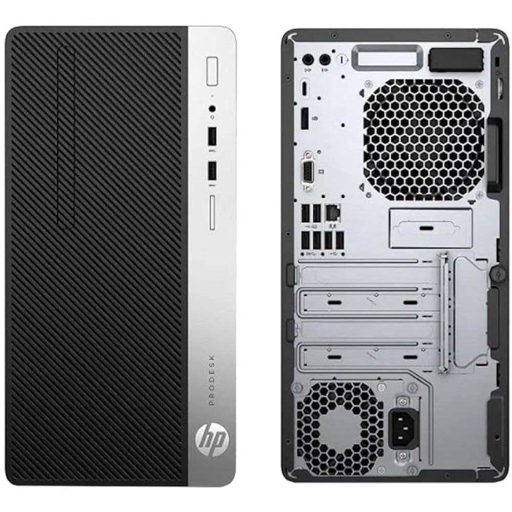 Hp Prodesk 400 G4 Mt Core I5 3.2 Ghz - Ssd 256 Go + Hdd 500 Go Ram 8 Go