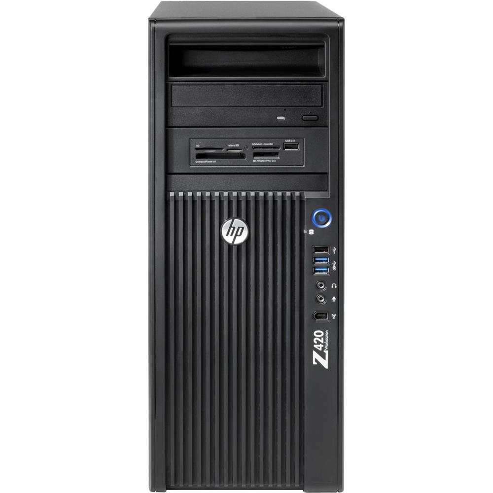 Hp Z420 Xeon E5 3.6 Ghz - Ssd 1 To Ram 8 Go