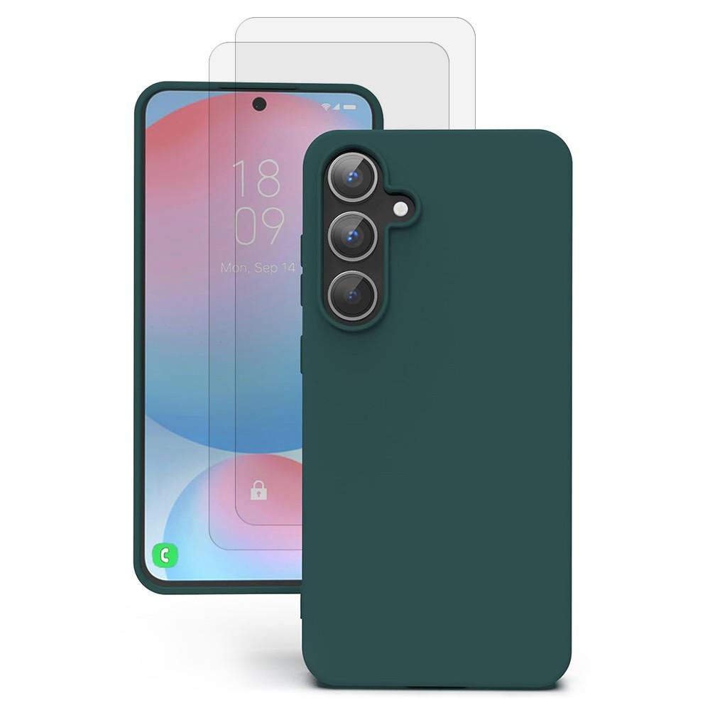 Acheter Coque Galaxy S24 FE et 2 écrans de protection - Silicone - Vert Reconditionné - 23,99 € Coque Galaxy S24 FE et 2 écrans de protection - Silicone - Vert Reconditionné - N/A reconditionné disponible sur Backmarket