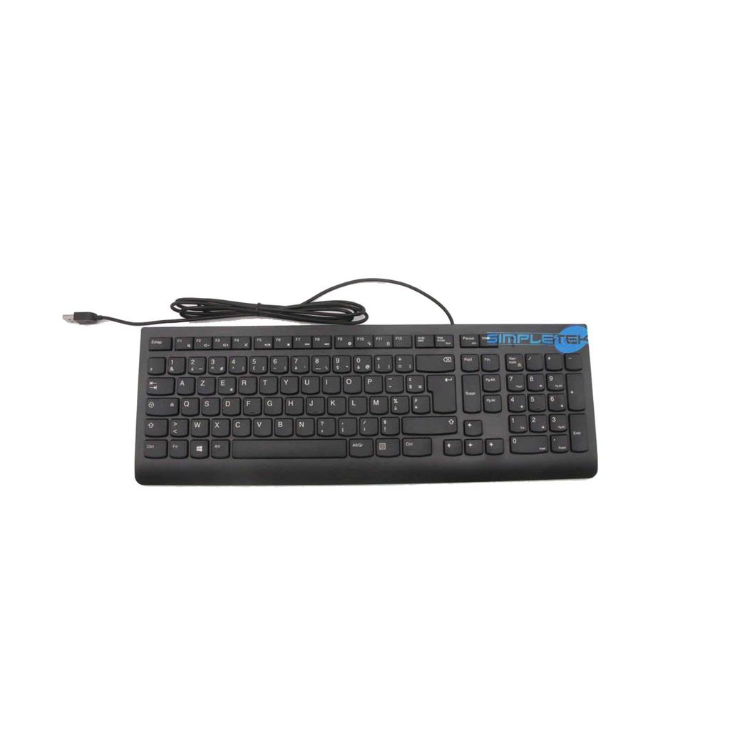 Clavier Lenovo Azerty Français 00Xh598 Usb Wired 1,8 M