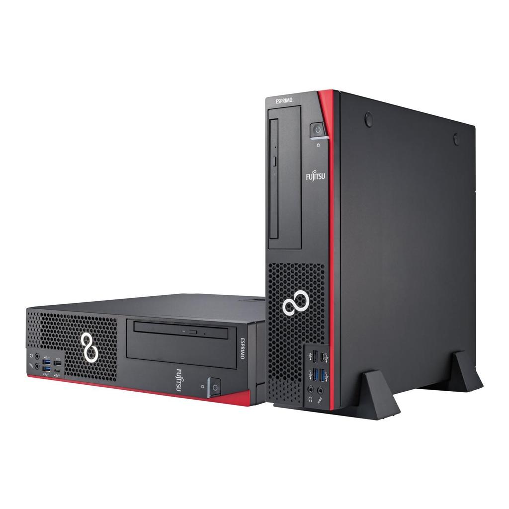 Fujitsu Esprimo D958 SFF Core i5-8500 3 - SSD 512 GB - 16GB | Back