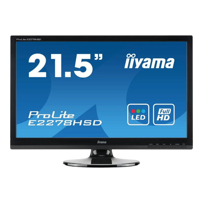 Écran 22" Led Iiyama Prolite E2278Hsd
