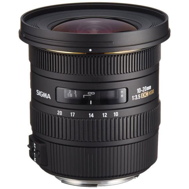 Objectif Sigma 10-20 Mm F/3.5 Dc Ex Sony D 10-20Mm F/4-5.6