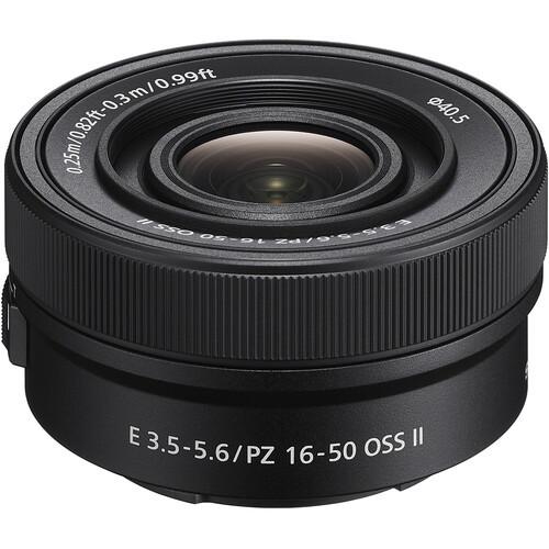 Objectif Sony Pz 16-50Mm F/3.5-5.6 Oss II E 16-50Mm F/3.5-5.6